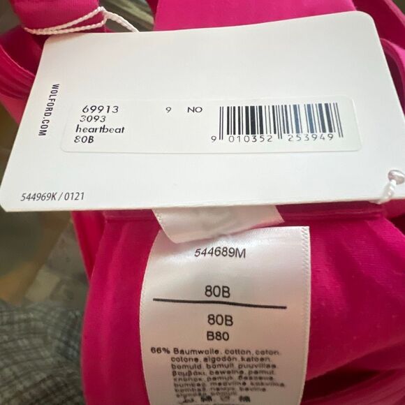 NWT Wolford Alita Sports Bra Fuchsia Pink 80B 36B - Picture 11 of 11